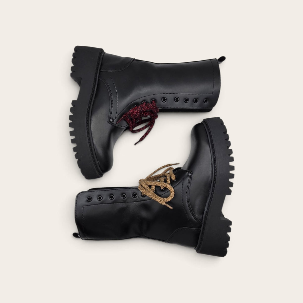 STIVALETTO PARTENOPE IN VERA PELLE NERO