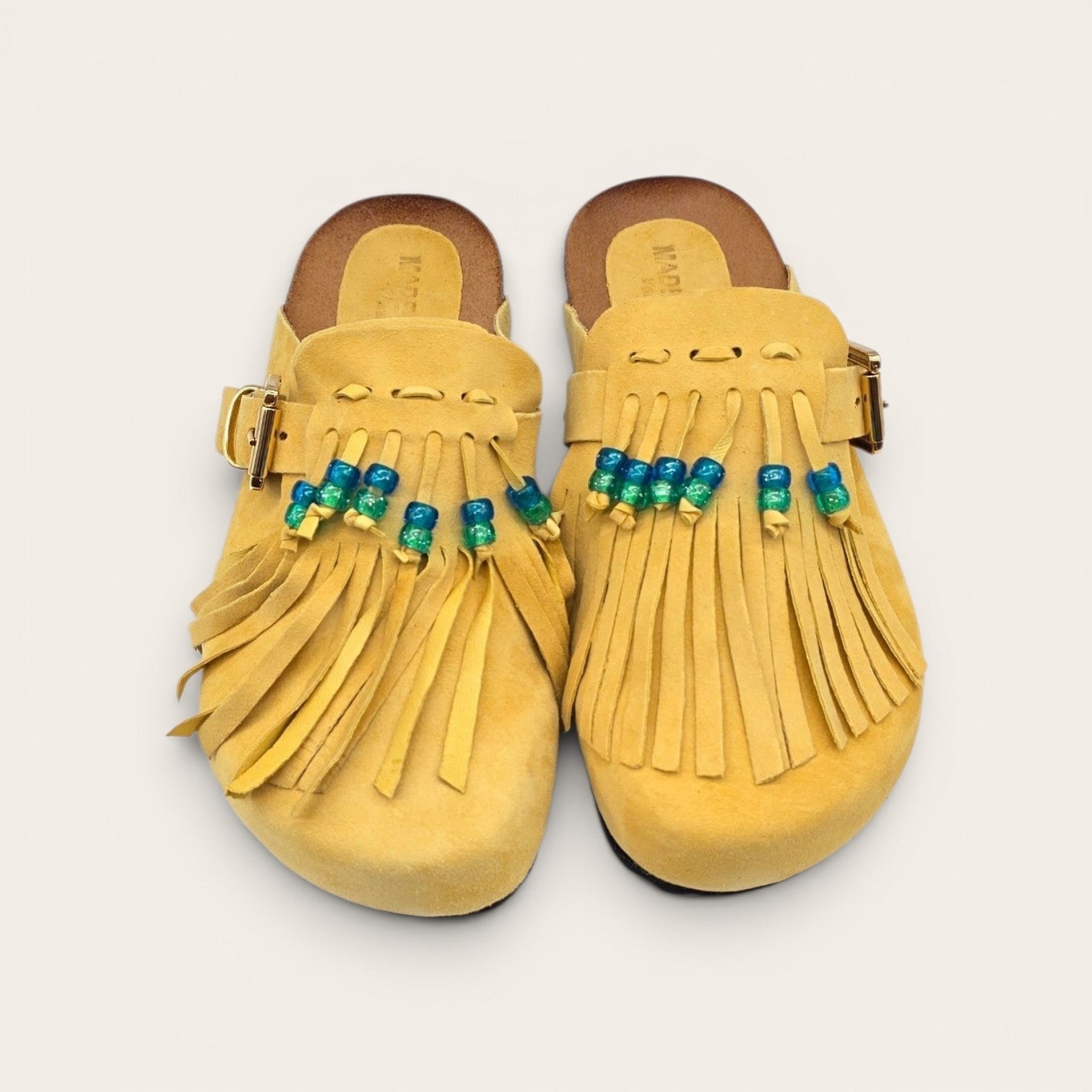 SABOT IN VERA PELLE CON FRANCIA E PERLINE
