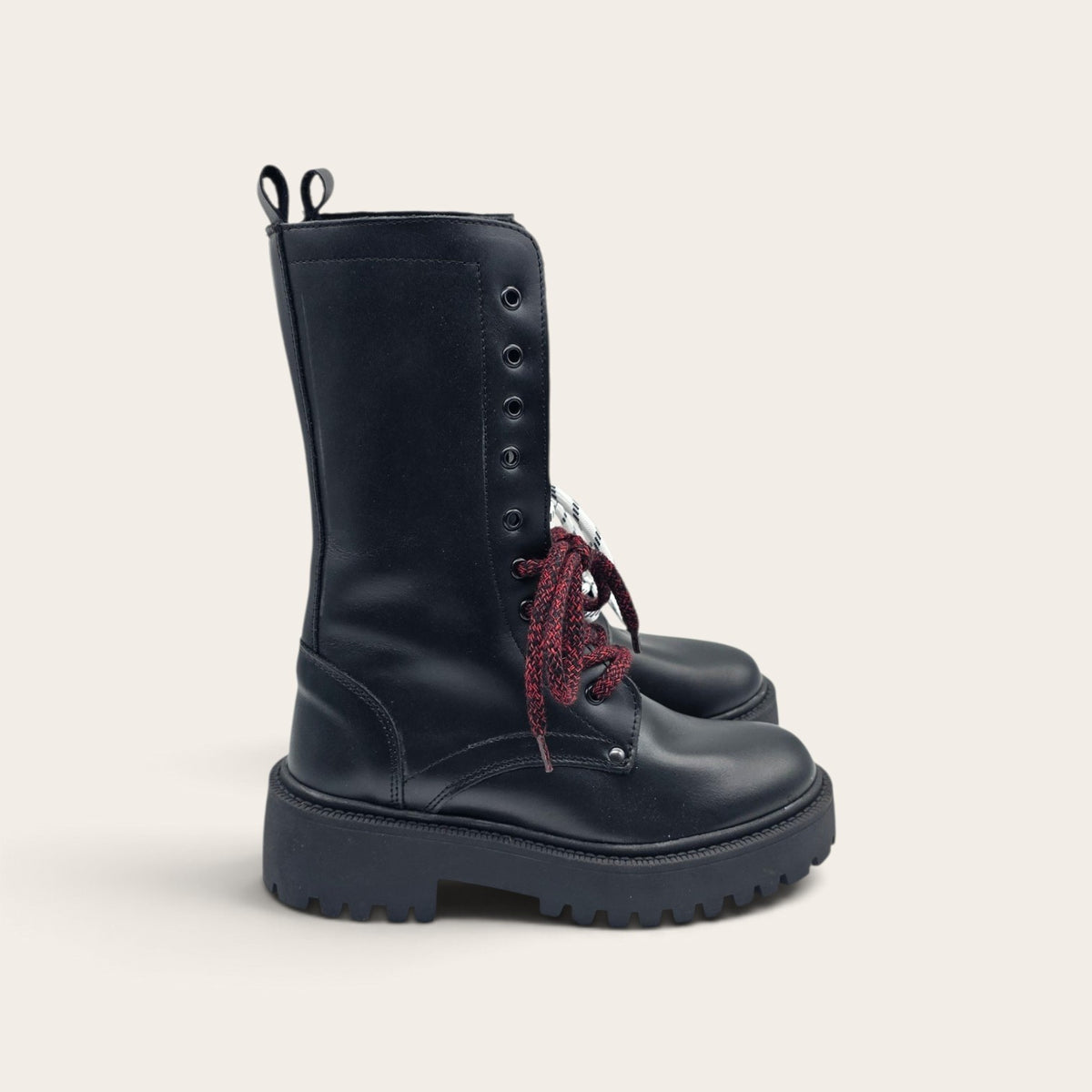 STIVALETTO PARTENOPE IN VERA PELLE NERO