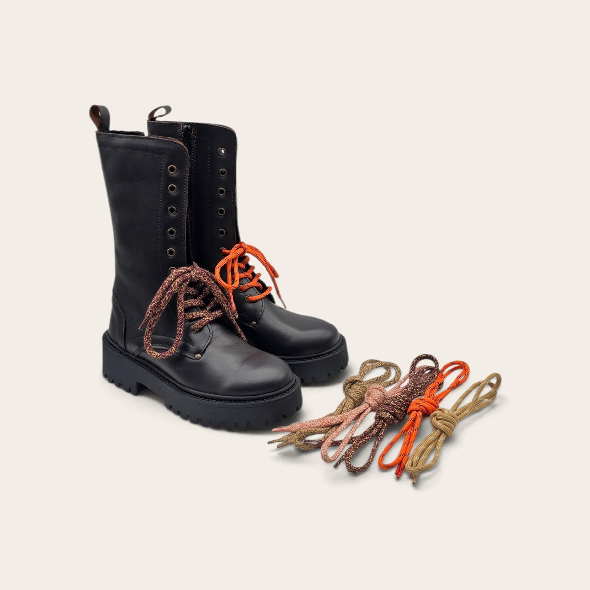 STIVALETTO PARTENOPE IN VERA PELLE MARRONE SCURO