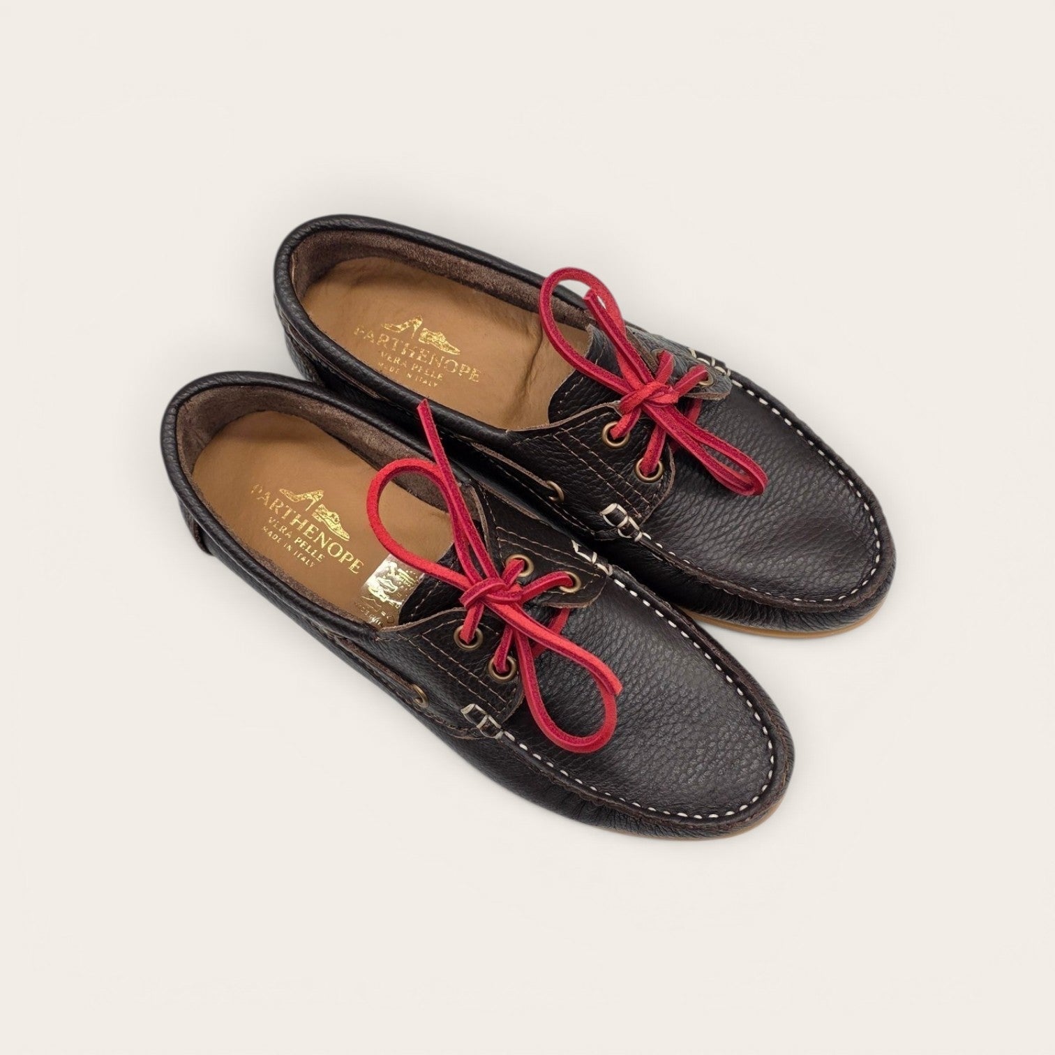 MOCASSINO DA DONNA IN VERA PELLE BOTTOLATA T.MORO
