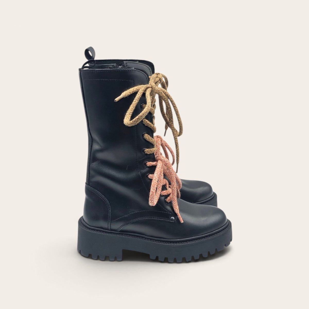 STIVALETTO PARTENOPE IN VERA PELLE NERO