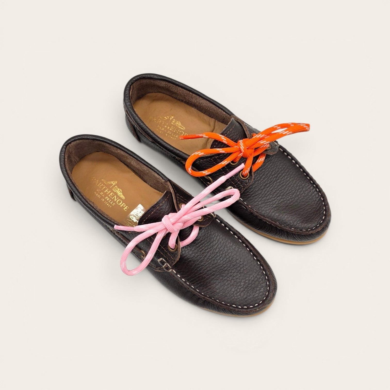 MOCASSINO DA DONNA IN VERA PELLE BOTTOLATA T.MORO