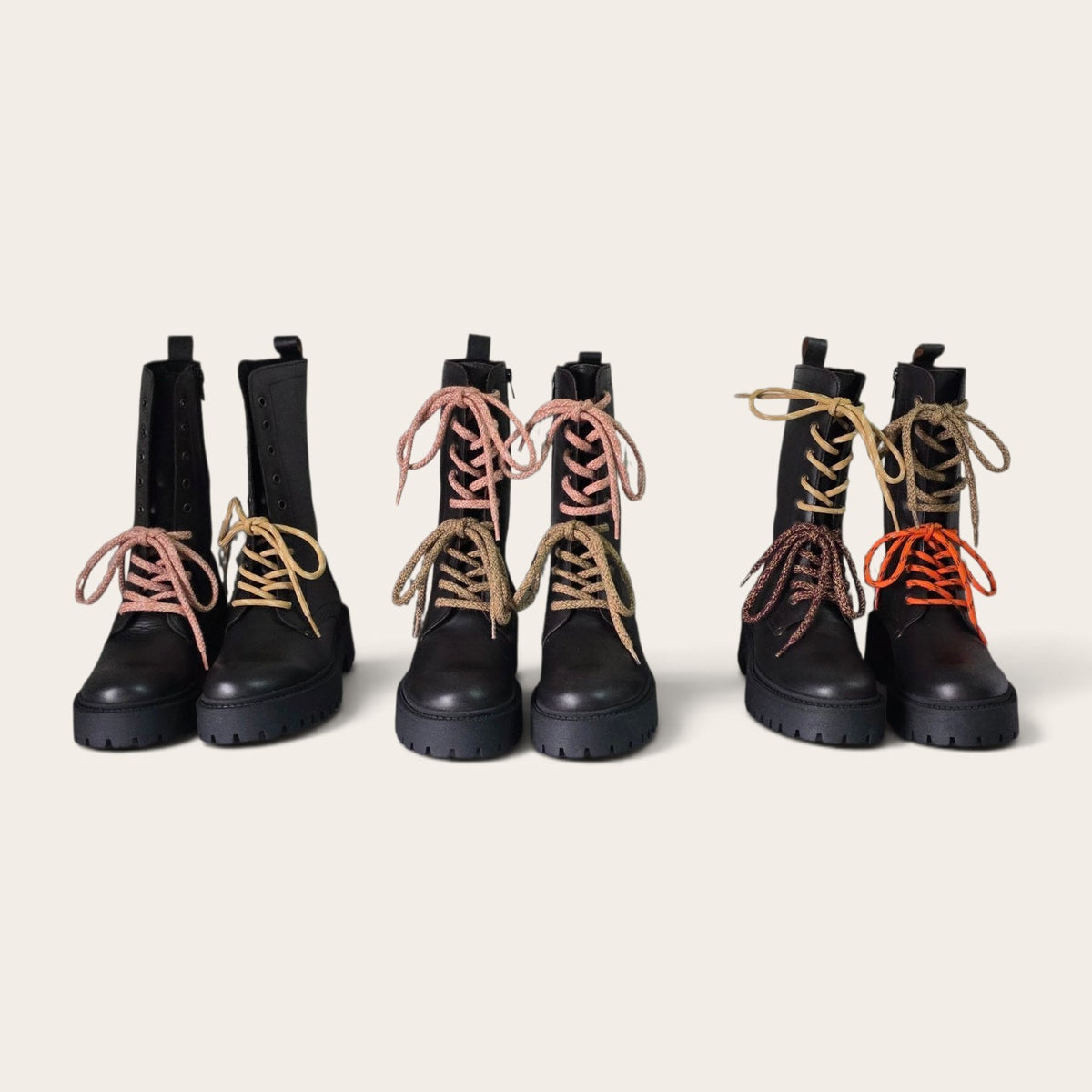 STIVALETTO PARTENOPE IN VERA PELLE MARRONE SCURO