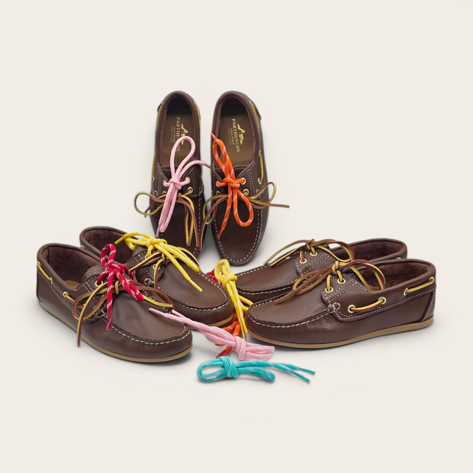 MOCASSINO DA DONNA IN VERA PELLE MARRONE