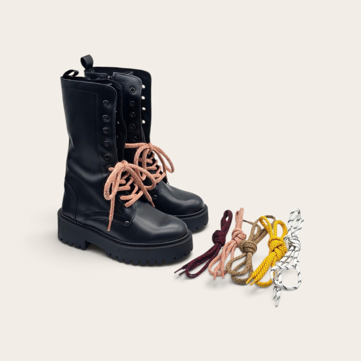 STIVALETTO PARTENOPE IN VERA PELLE NERO