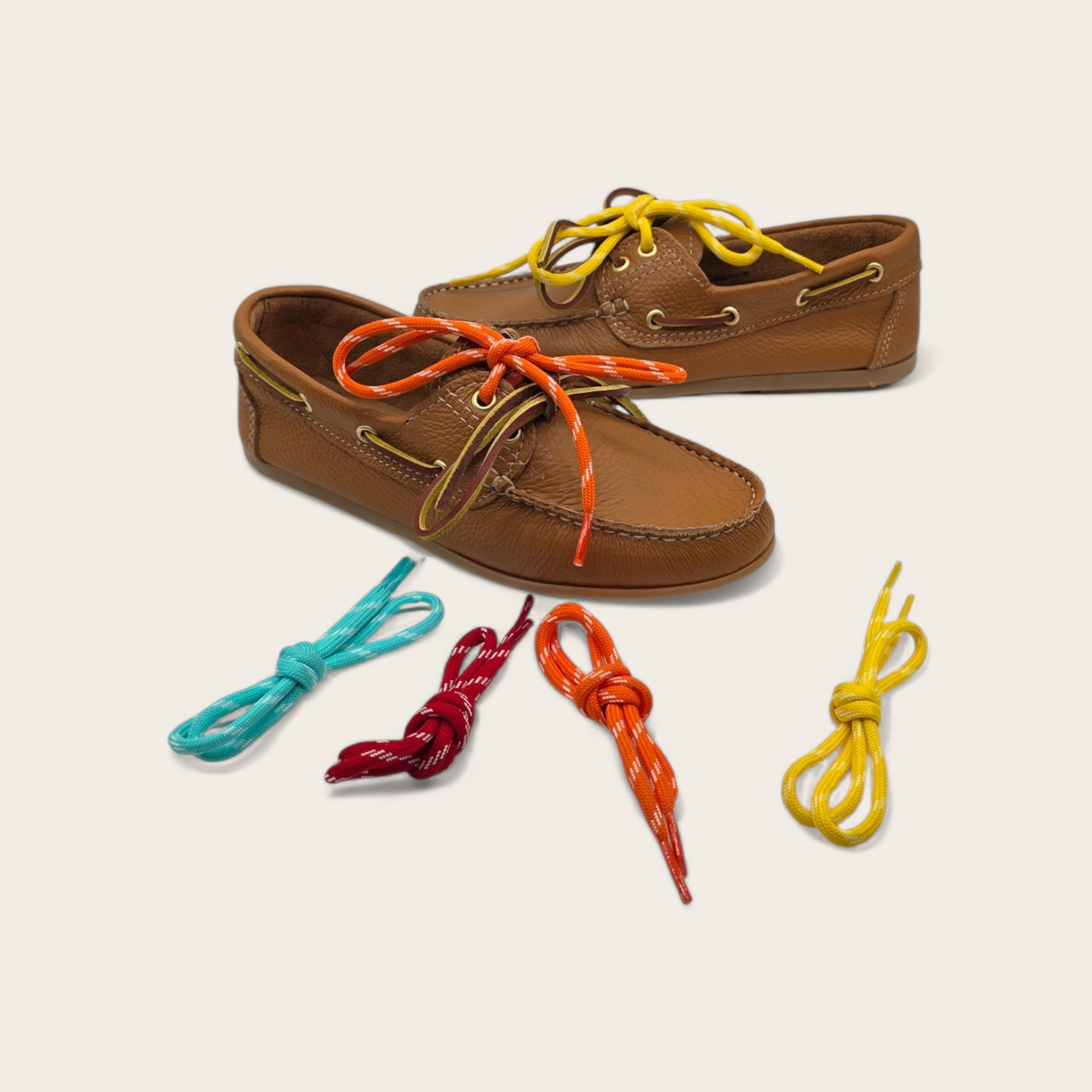 MOCASSINO DA DONNA IN VERA PELLE BOTTOLATA MARRONE