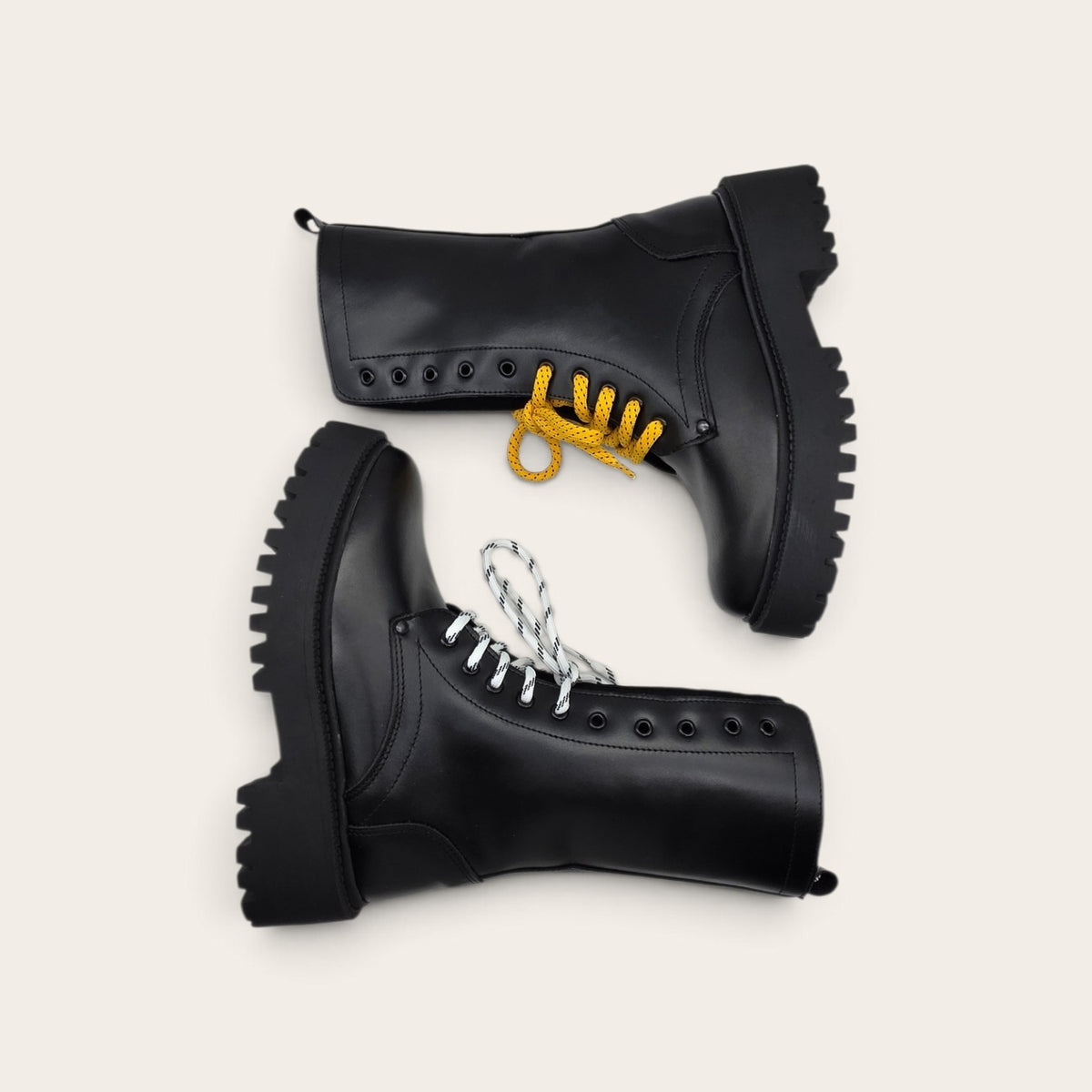 STIVALETTO PARTENOPE IN VERA PELLE NERO