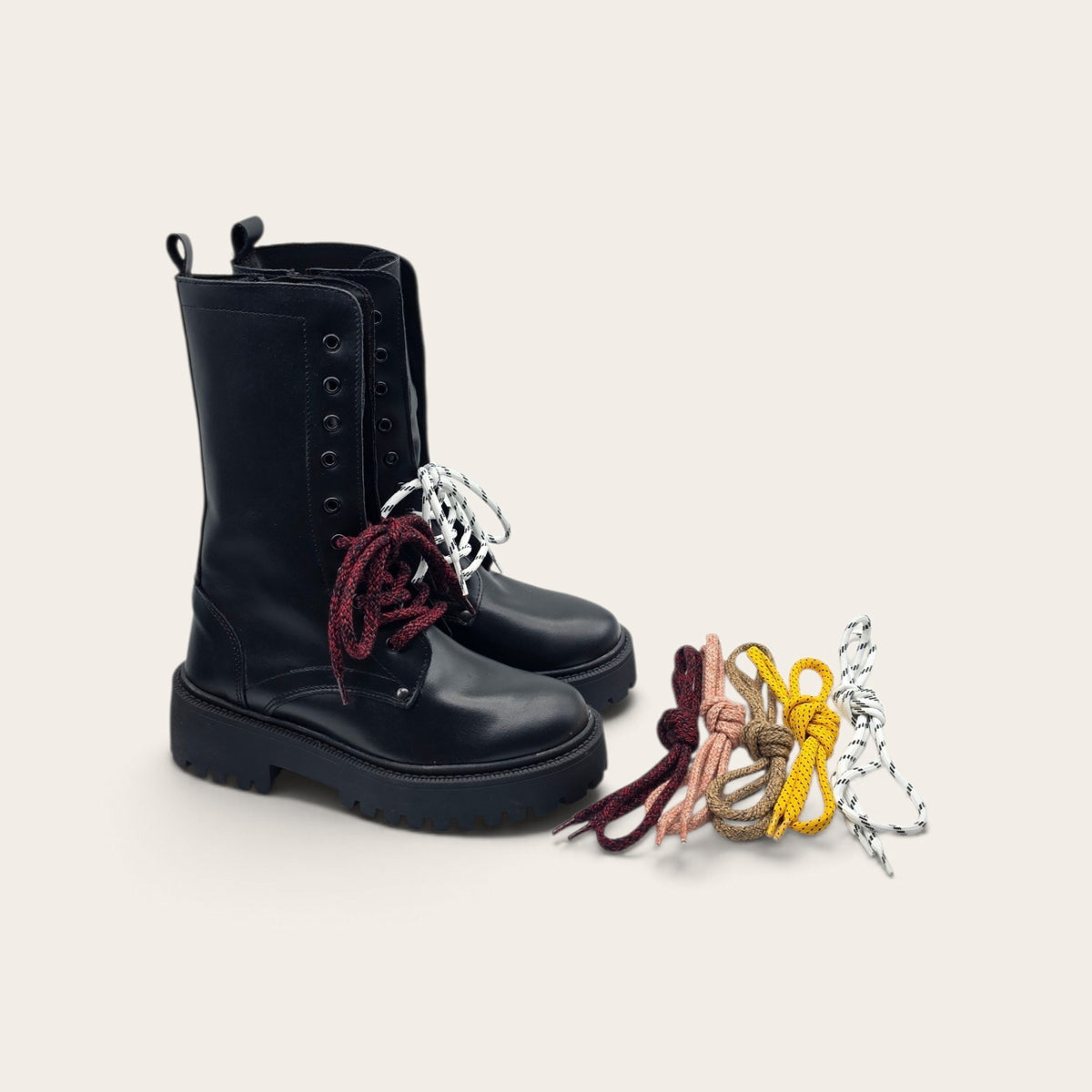 STIVALETTO PARTENOPE IN VERA PELLE NERO
