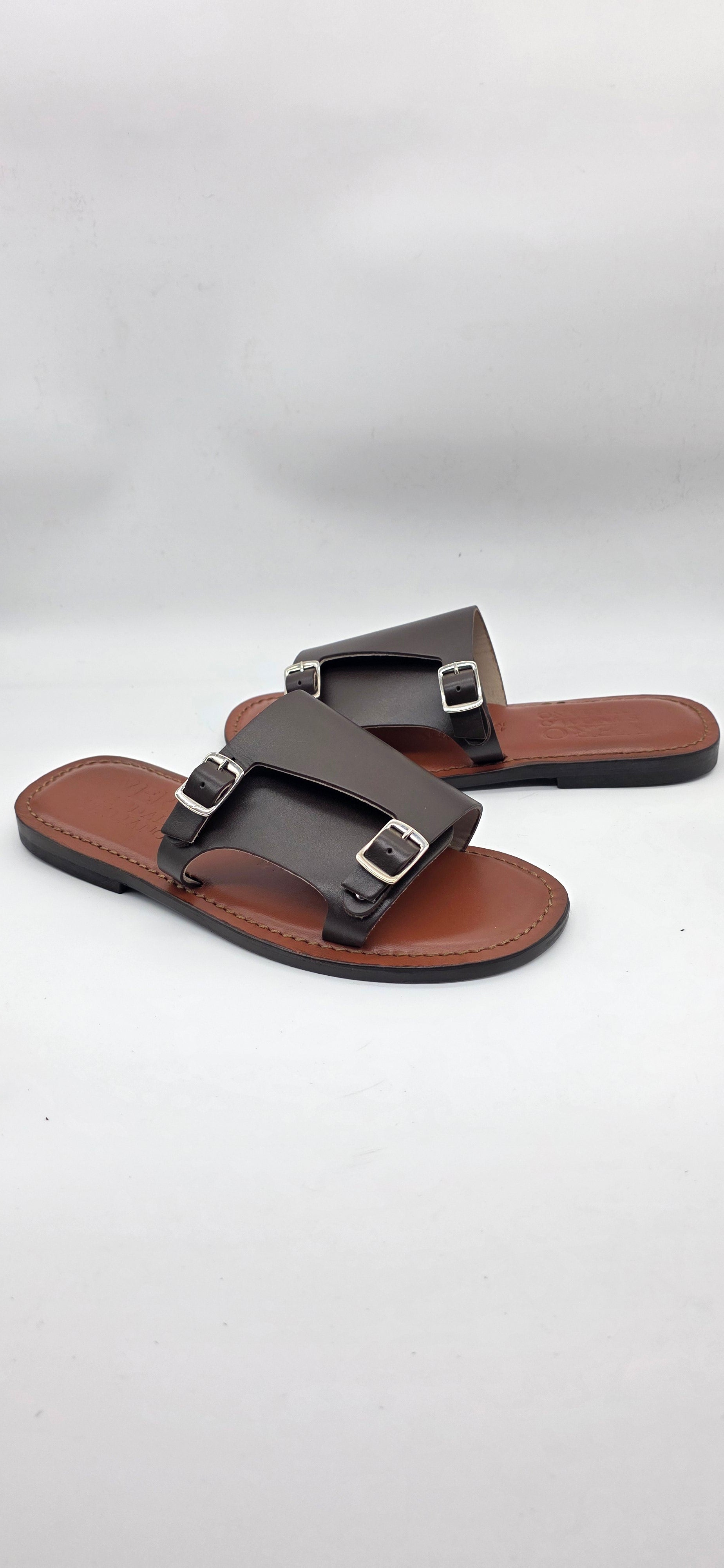 SANDALO STYLE IN VERA PELLE