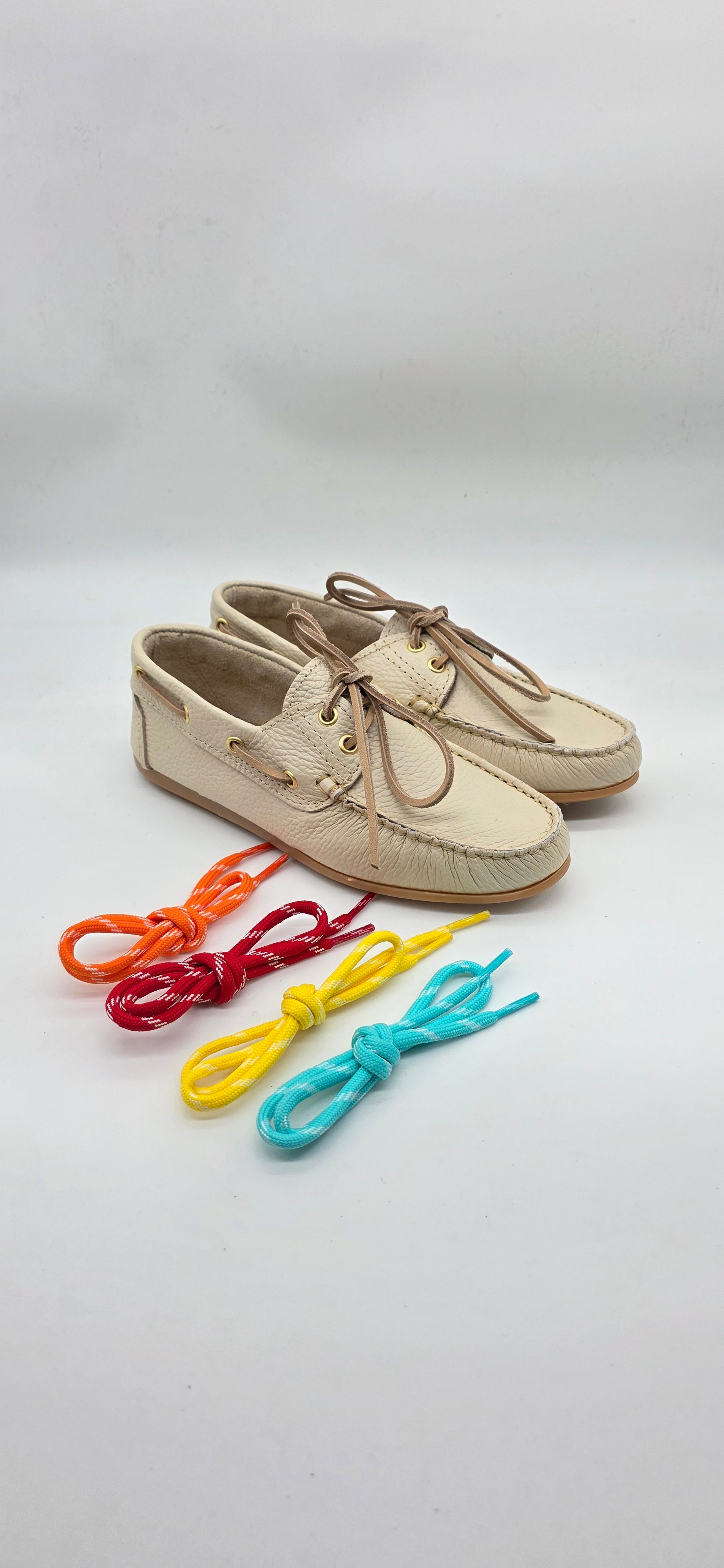 MOCASSINO DA DONNA IN VERA PELLE BOTTOLATA