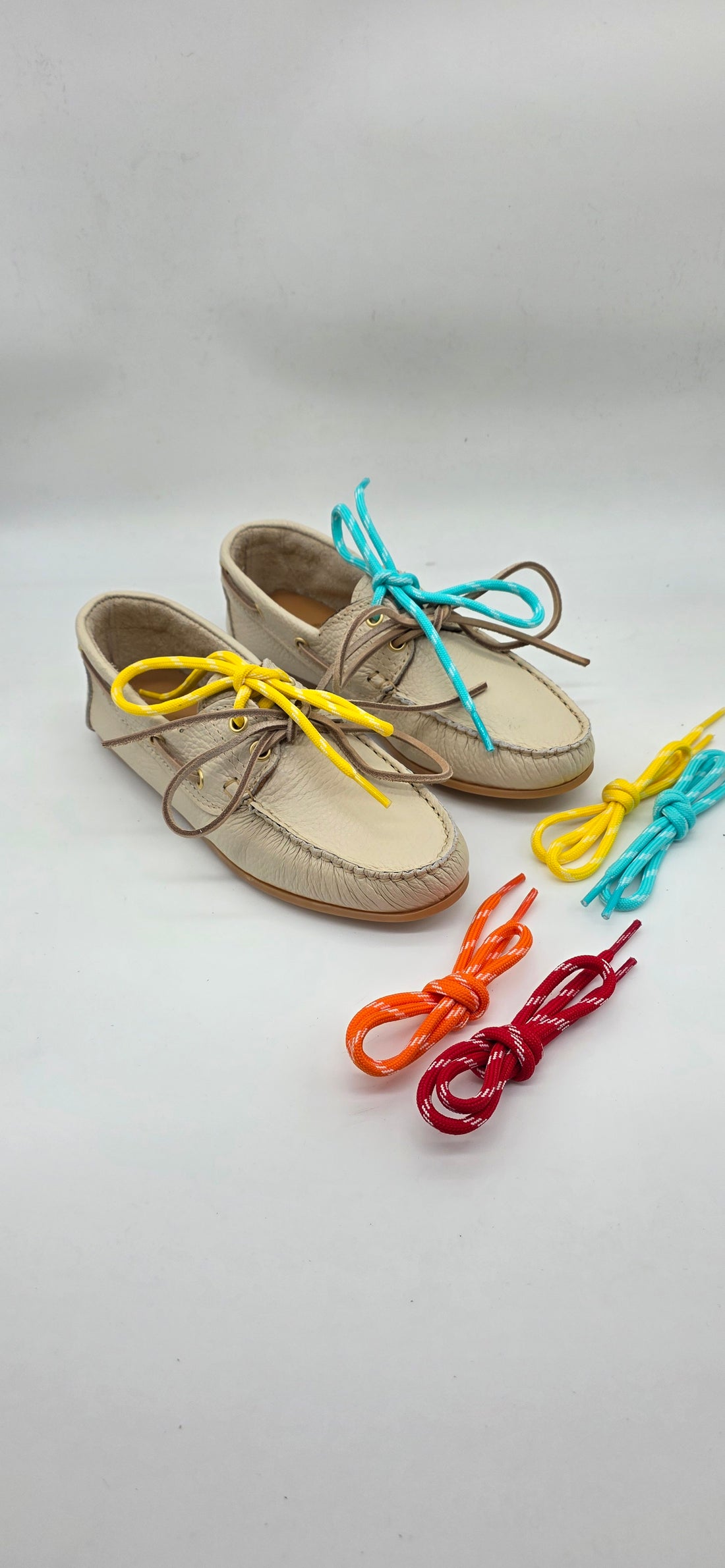 MOCASSINO DA DONNA IN VERA PELLE BOTTOLATA