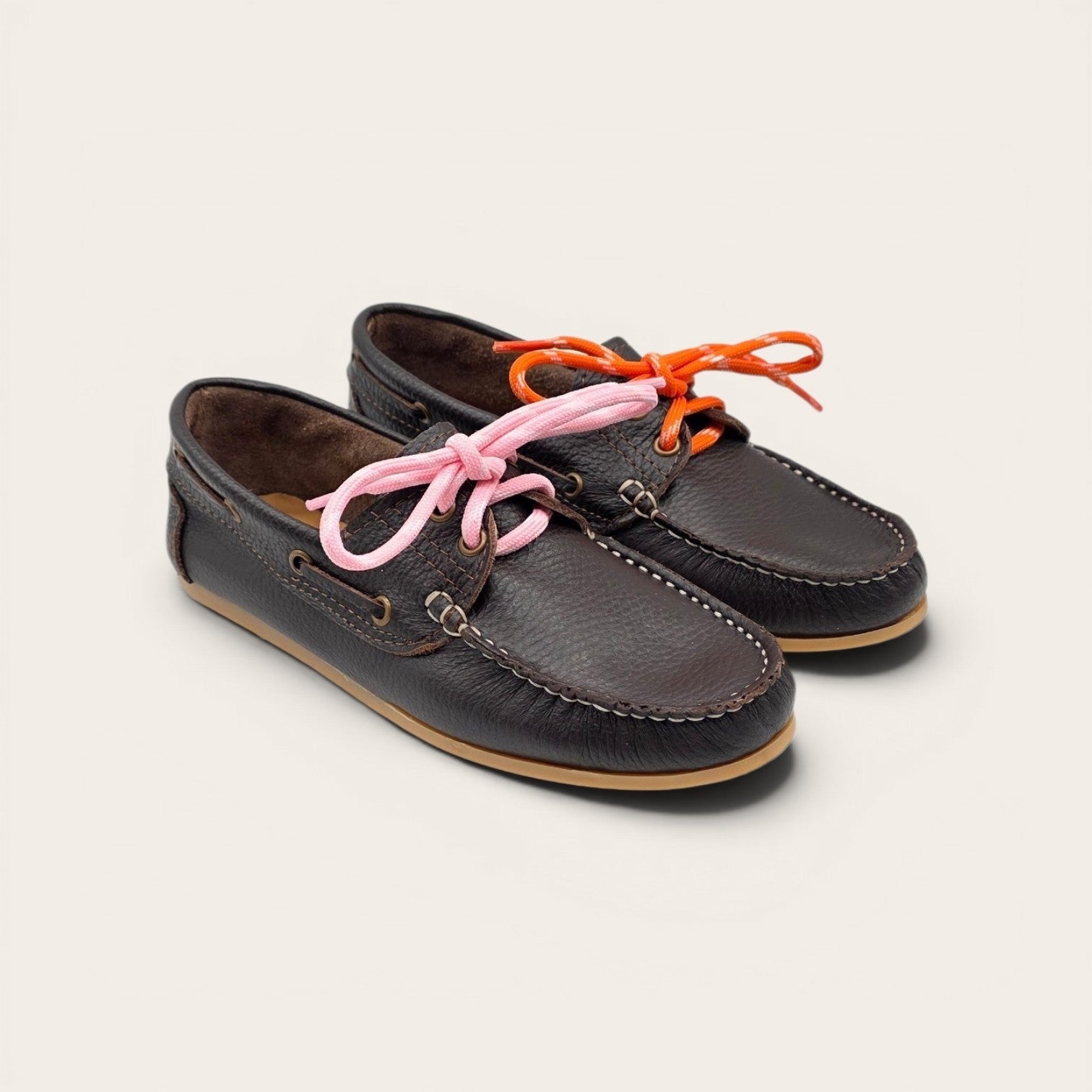 MOCASSINO DA DONNA IN VERA PELLE BOTTOLATA T.MORO