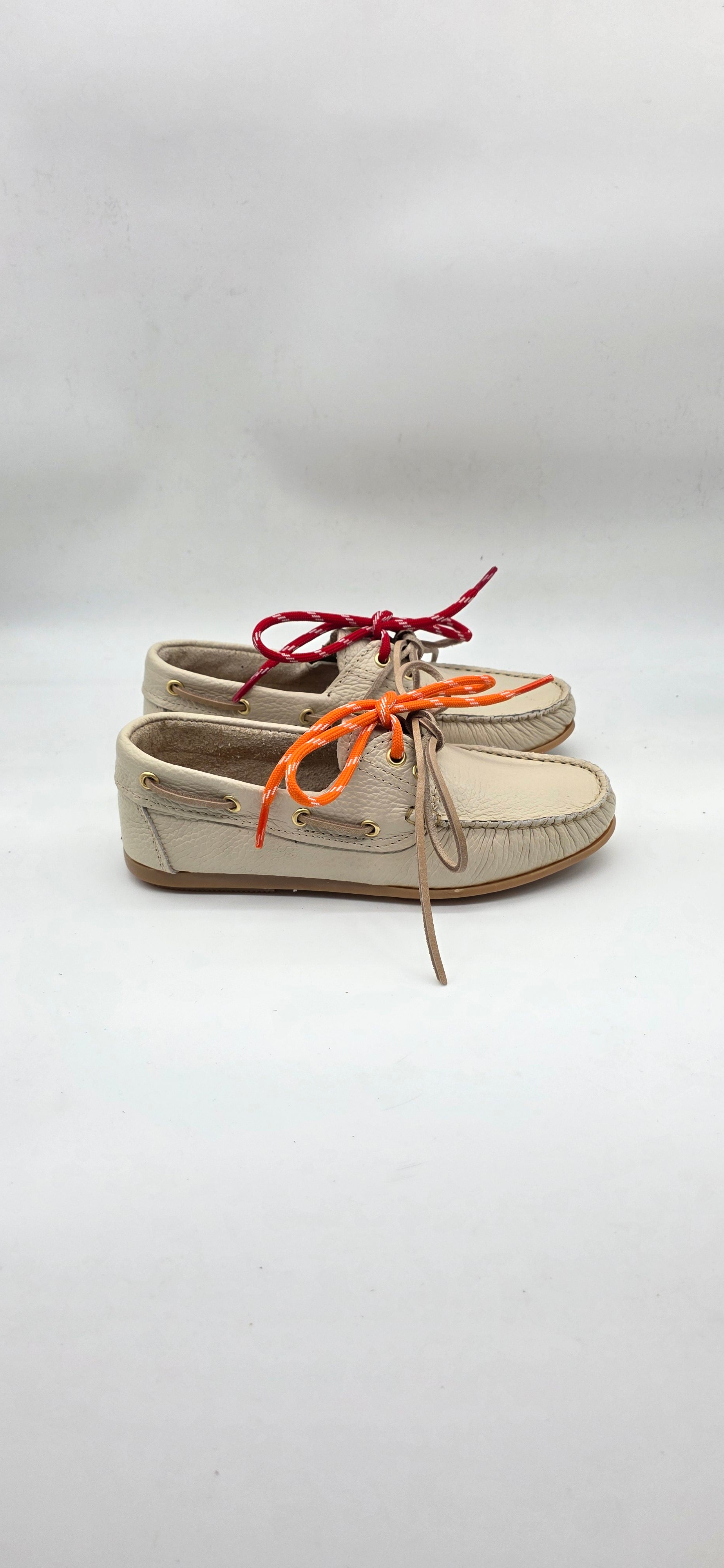 MOCASSINO DA DONNA IN VERA PELLE BOTTOLATA