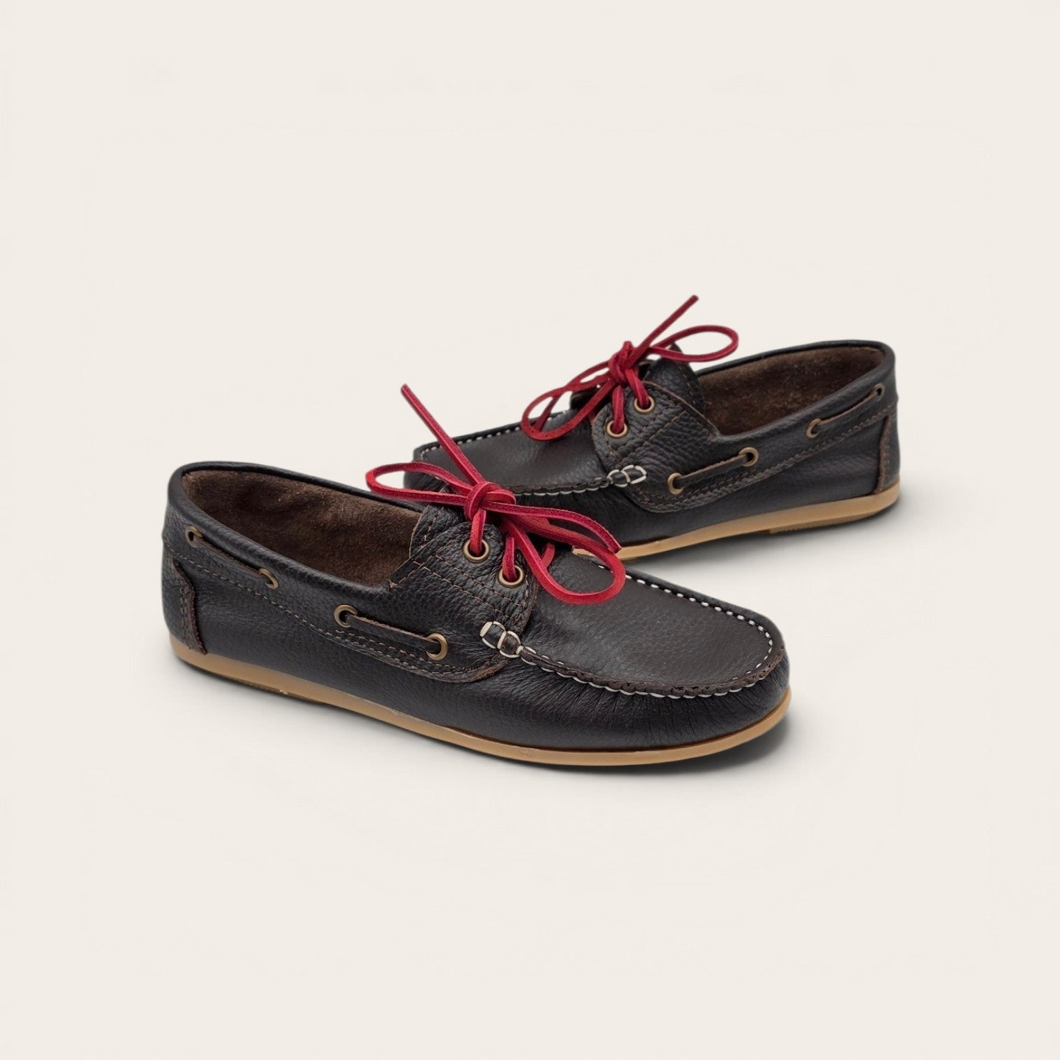 MOCASSINO DA DONNA IN VERA PELLE BOTTOLATA T.MORO